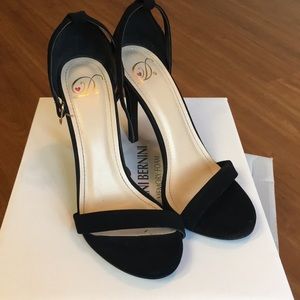 Black Velvet Heels